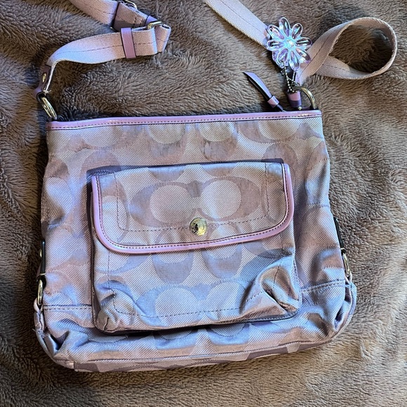 Coach Light Pink Crossbody Bag - Picture 1 of 3